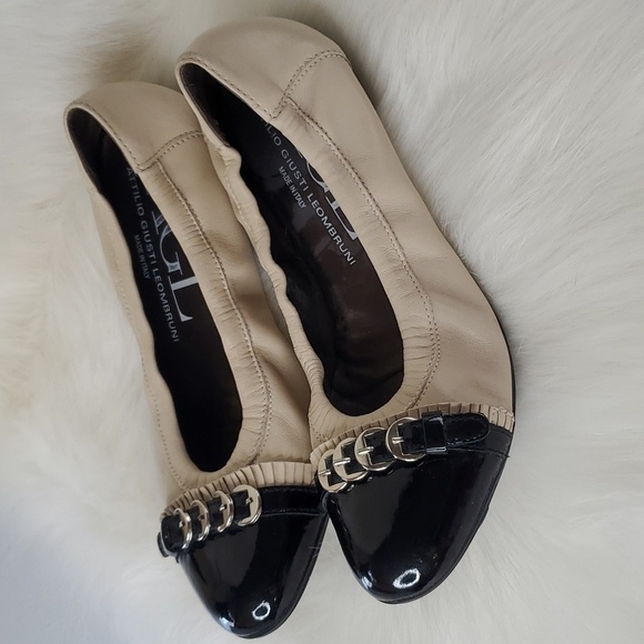 AGL Monika Cap Toe Ballet Flats - Picture 2 of 9